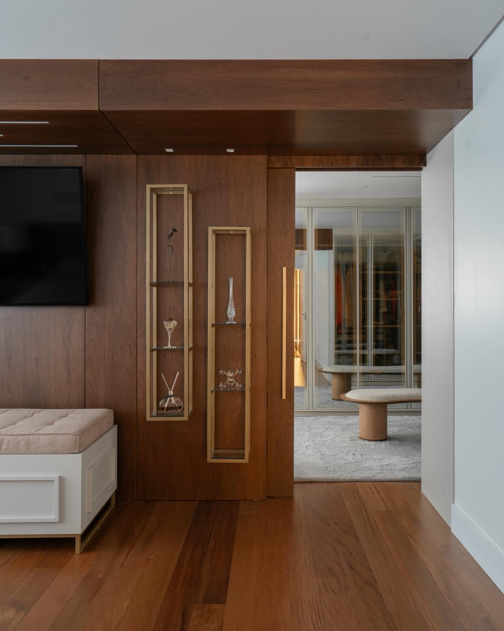 Sala de jantar com pendentes